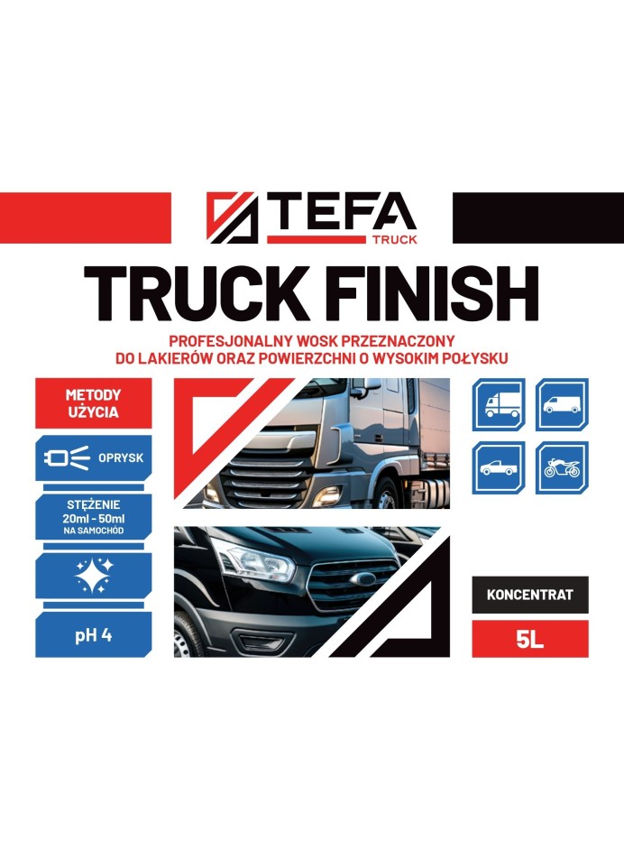 TEFA Truck Finish