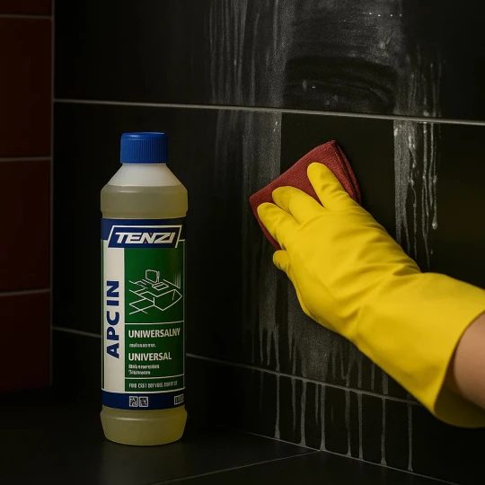 Tenzi APC IN 1L – uniwersalny środek do czyszczenia plastiku, tapicerki, winylu i wnętrz samochodów.