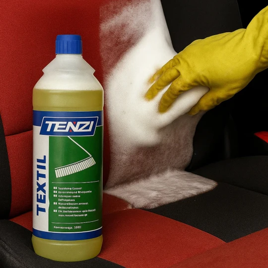 Tenzi TEXTIL 1L – profesjonalny środek do czyszczenia dywanów i wykładzin.