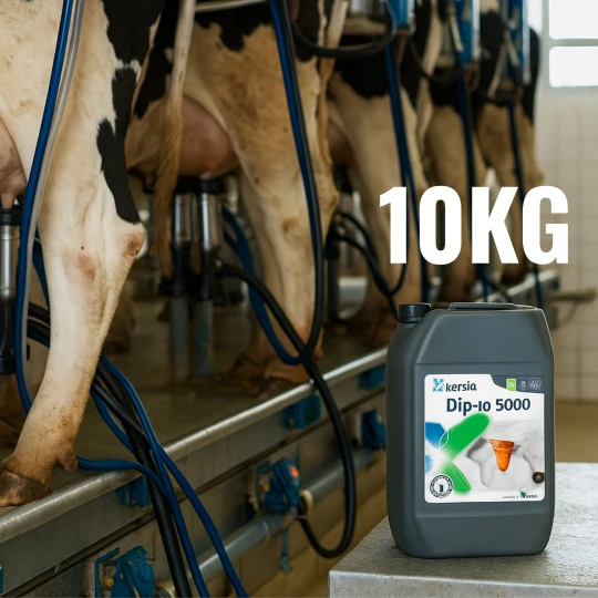 Kersia Dip IO 5000 10 kg – płyn ochronny na bazie aktywnego jodu