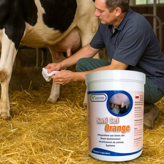 Kersia SANI GEL ORANGE 1kg - żel ochronny do pielęgnacji wymienia krów