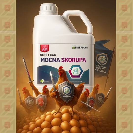Linia Nioski Suplexan Mocna Skorupa - płyn na mocną skorupę jaj
