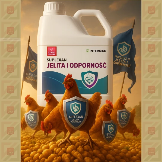 Linia Nioski Suplexan Jelita i Odporność 1L-5L - układ pokarmowy