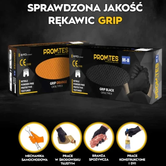 rekawiczki-mocne-z-gripem-promates-rekawiczki-z-bursztynem-promates-czarne-rekawiczki-tenzi-sklep-clinex-sklep-kersia-sklep-hurtownia-chemi-strzelce-opolskie-tefa