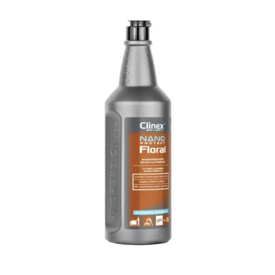 Clinex Floral Mydło Marsylskie 1L – płyn do mycia podłóg, bez smug, o zapachu oliwy z oliwek, butelka 1L