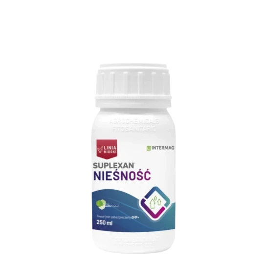 SUPLEXAN NIEŚNOŚĆ 250 ml dla kur niosek, witaminy wspierające prawidłową nieśność, kondycję ptaków i efektywną produkcję jaj
