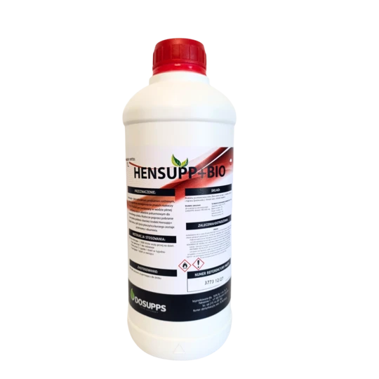 DOSERS Hensupp PLUS BIO 1 l, naturalny środek wspierający ograniczanie roztoczy w kurniku oraz poprawę warunków utrzymania drobiu