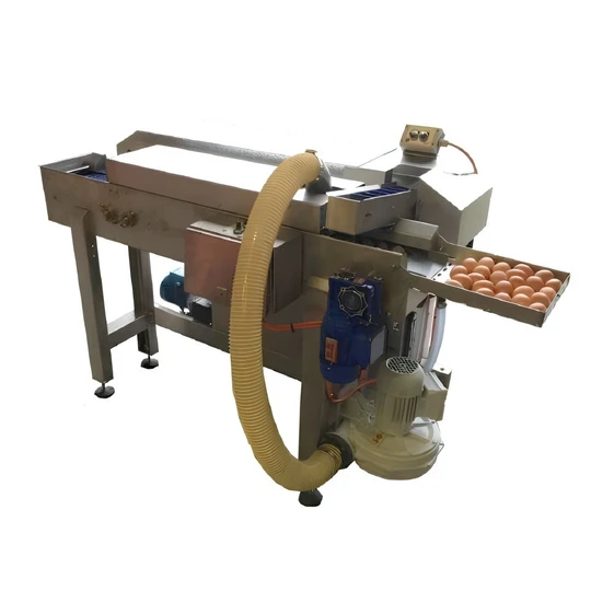 Mach-C Batch Egg Washer 252 Power Jet, maszyna do mycia jaj przeznaczona do skutecznego czyszczenia i przygotowania jaj do dalszej obróbki