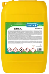 Zastosowanie Nerta Omnikyll 5L – dezynfekcja ścian, podłóg i narożników w środowisku przemysłowym lub hodowlanym, oprysk środkiem dezynfekującym