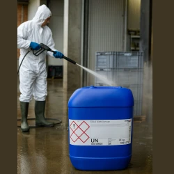 Oryginalne opakowanie 22 kg glikolu technicznego dietylenowego – koncentrat do zastosowań przemysłowych