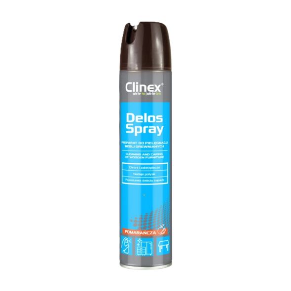 Clinex Delos Spray 300ml – spray do mebli drewnianych